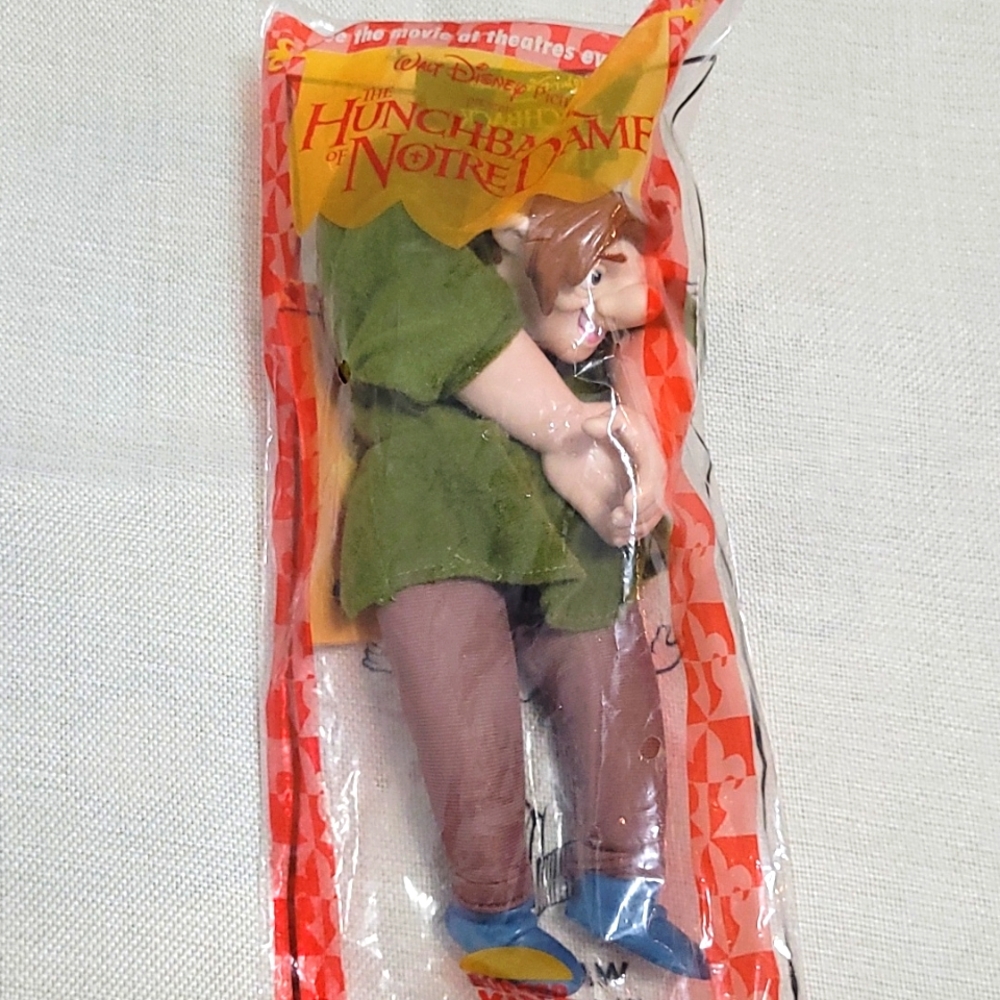 Disney Quasimodo Doll Puppet Burger King Hunchback of Notre Dame 1996 Animation